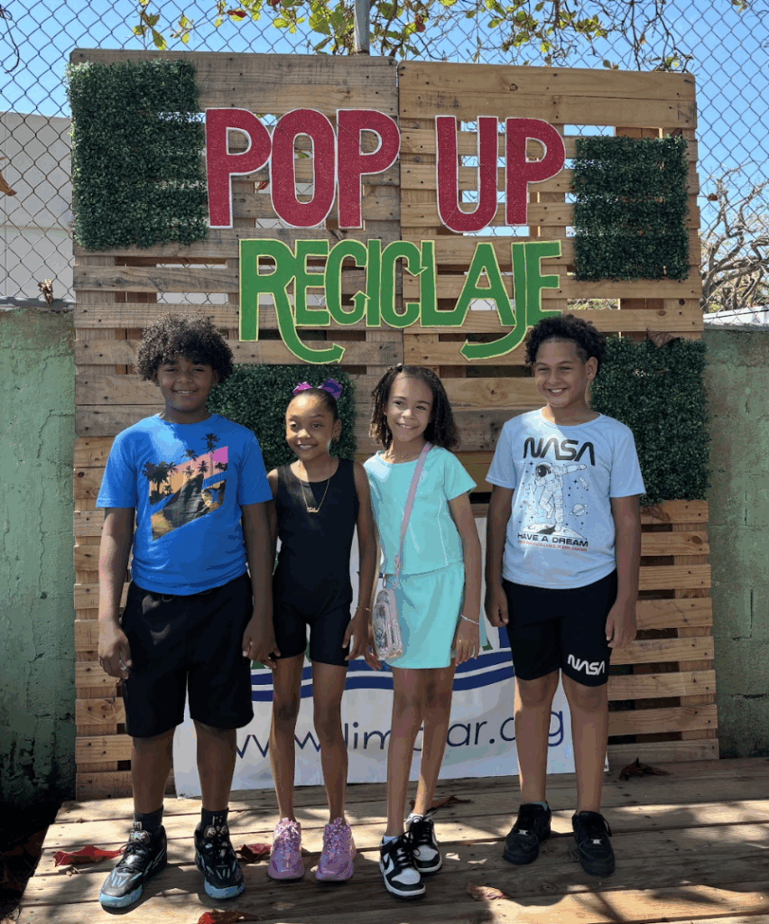 Pop up de reciclaje in Loiza